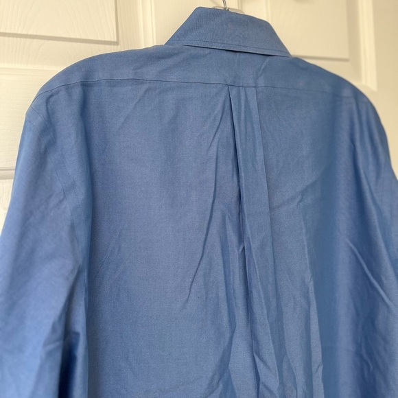 Brooks Brothers 1818 Regent Fit Blue Dress Shirt - Picture 9 of 14